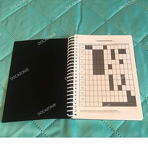 Docazon Peds 2.0 | The Perfect Pediatric History & Physical Exam Notebook (Spiral, Water Proof, Disinfectable, Mr Safe, 100 Sheets, 5.5" X 8.5" Pocket Size) #TOP3