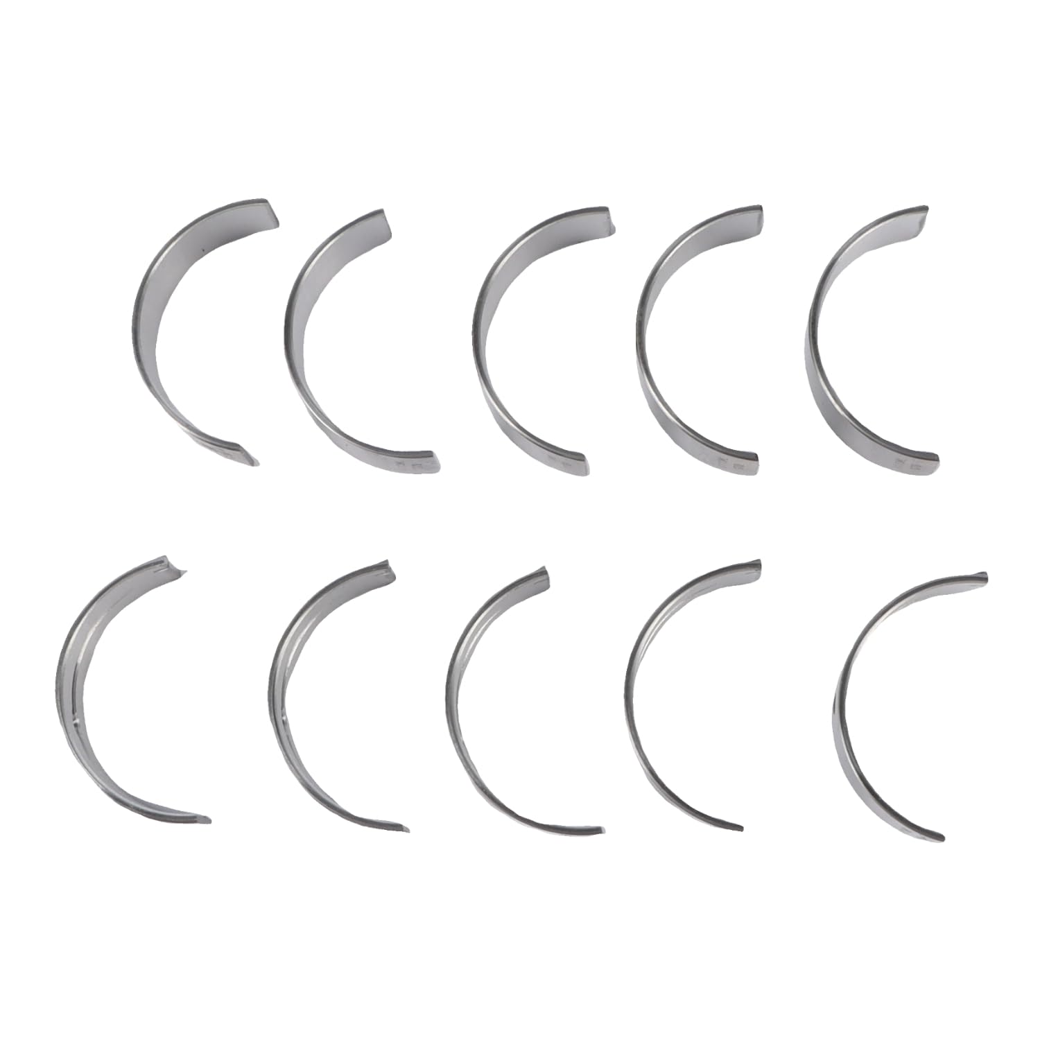 10pcs Main Bearings Set 11217585452 11217585453 for R56 F20 F21 N12 N13 N14 N16 N18 1.6 Engine Car Accessories
