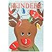 Juvale Christmas Game Pin The Nose on The Reindeer for Holiday Party Supplies (2 Pack)