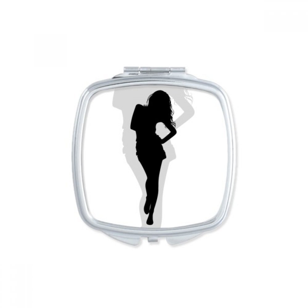 Miroir de poche mignon DIYthinker, l'accessoire idéal pour vos retouches beauté en voyage