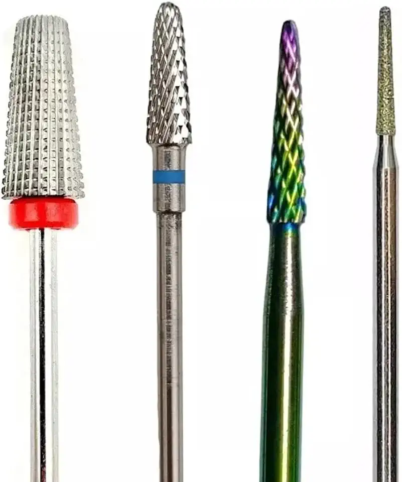Brocas para Unhas Kit Completo 4 Peças 2,35 mm
