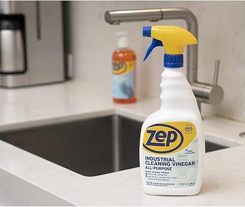 Miniatura 6 de Zep Limpiador multiusos con vinagre añadido - 32 onzas (caja de 4) R48432 - Limpiador de grado industrial