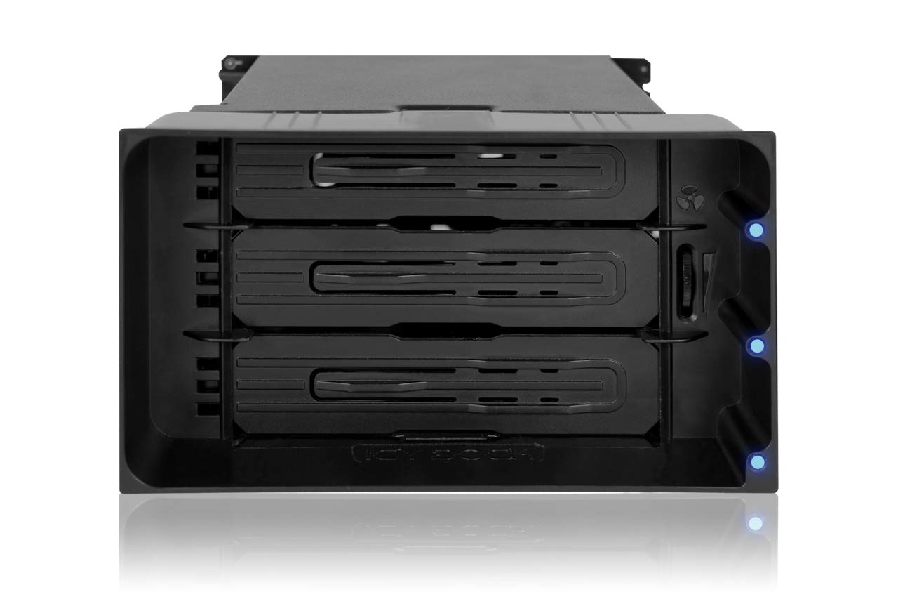 ICY DOCK Backplane Cage / Rack Mobile sans tiroir pour 3 HDD Disque Dur 3,5