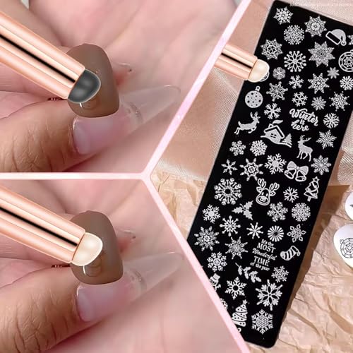 Image of INOG Silicone LipBrush Silicone LipApplicator with Cap Elastic Siliconee LipBalm Applicator Reusable LipMask Applicator LipSmudge Brush for Lipstick LipGloss Lip Tint LipMask LipMakeup Brush (1pcs Black)