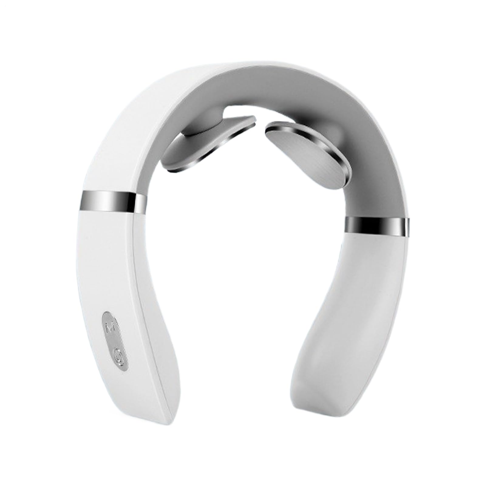 Electric Neck Massager - Back Neck Massager with Heat - Cordless Vibrating Rechargeable 10 Modes Adjustable Portable Device with Heat for Post-Workout Beauty Care Home Travel