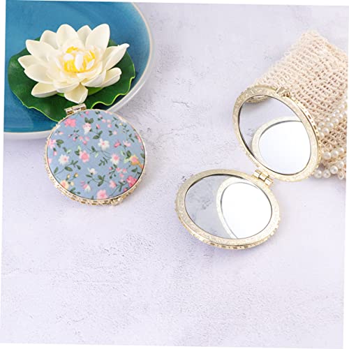 FUNOMOCYA 2 Unidades Mini Espelhos De Maquiagem Meias Femininas Espelho Compacto Espelho De Bolso Es