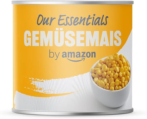 by Amazon Gemüse-Zuckermais, 340 g, (1er-Packung) - 1