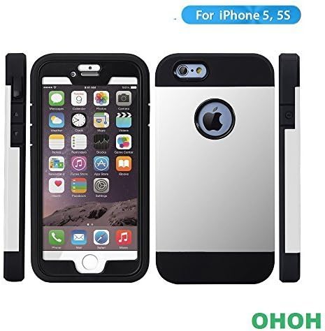 OHOH Warriors Series iPhone 5s Case Strong Shockproof Drop Protection Case for iPhone 5/5s/SE (White)