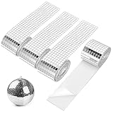 【Breite Anwendung】: Dieser selbstklebende mini spiegel mosaik eignet sich nicht nur perfekt für DIY Discokugeln, mirrorball, sondern eignet sich auch zum Dekorieren Ihrer Küche, Ihres Badezimmers, Ihres Schlafzimmers, Ihres KTV und für Ihre DIY Bastelprojekte wie Bilderrahmen, Spiegel, Vasen , Kerzenständer, Uhren, Möbel, Kommoden, Kartenherstellung, Sammelalben und Kunstcollagen usw.