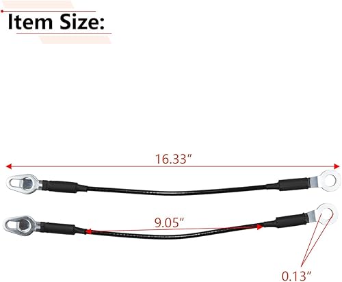 Miniatura 3 de RLB-HILON Cable para portón trasero compatible con Chevy Silverado 1999-2006, para GMC Sierra 1999-2006, para Chevrolet Avalanche 2002-2006, para