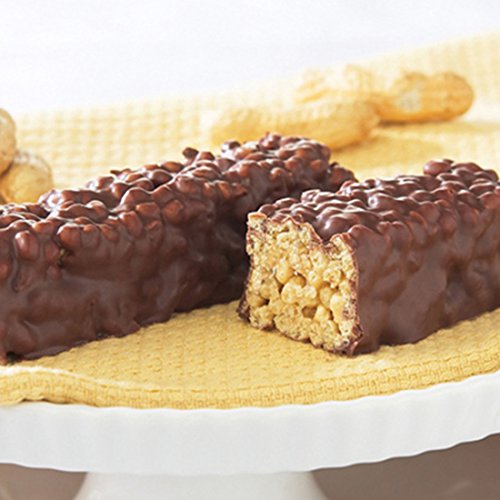 Chocolate Covered Peanut Protein Bars 
