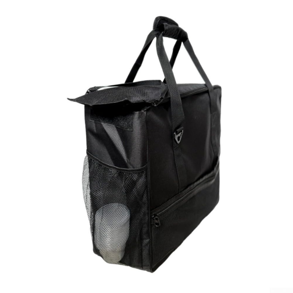 Bolsa de transporte para Slushie Machine FS301, 600D Oxford con acolchado de algodón perlado 5T, impermeable, bolsillo externo