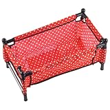 Idéal pour les enfants : que ce soit pour des anniversaires, des vacances ou des occasions spéciales, ce berceau de poupée est un excellent choix..Son design polyvalent et ses fonctionnalités attrayantes raviront à coup sûr les jeunes enfants tout en favorisant le jeu imaginatif.