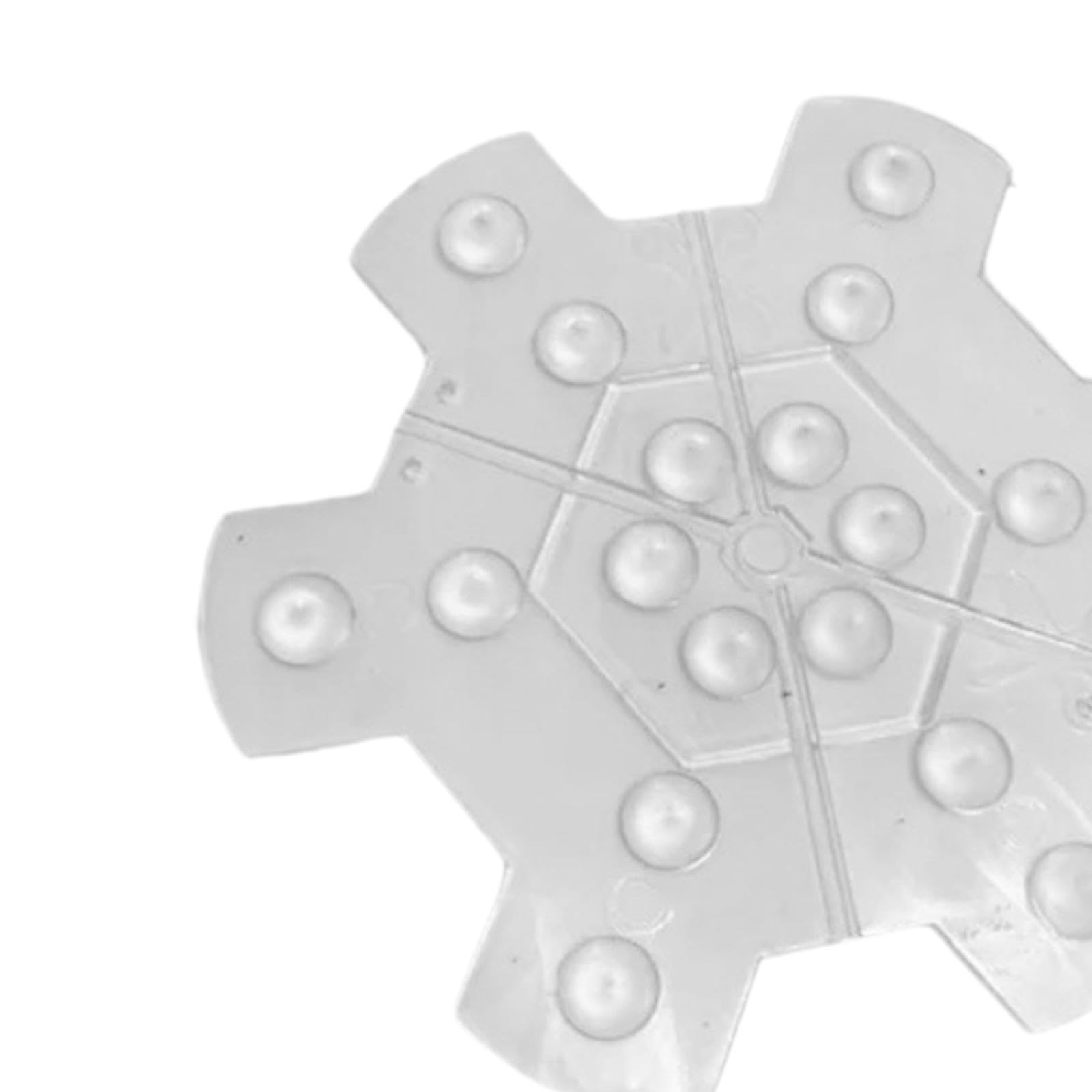 Snowboard Stomp Pad Grip Sticker Antiscivolo Adesivo Mat Trasparente Materiale PETG Silicone Universale Applicazione Adatto per Sport Invernali, Petg