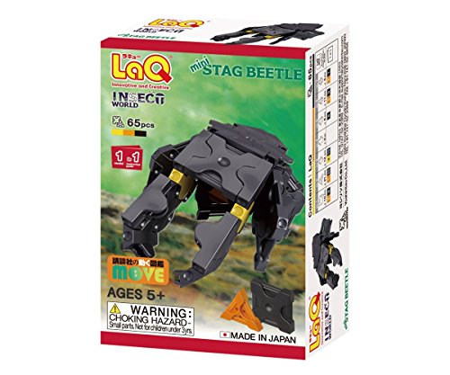 LaQ Insect World Mini Stag Beetle pour détacher les enfants des écrans avec logique
