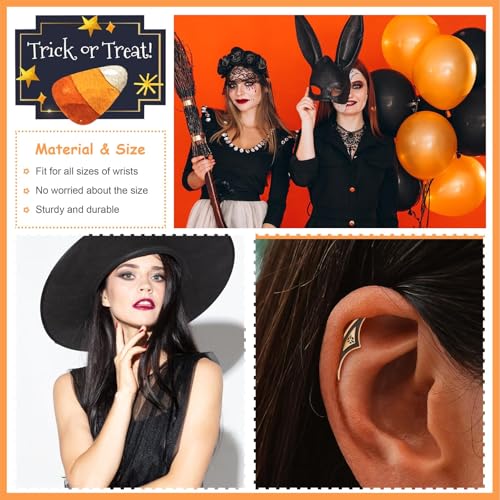 Boho Helix Earring Hidden Helix Earrings for Women Gothic Piercing Jewelry Halloween Costume Accessories Trendy Earrings4