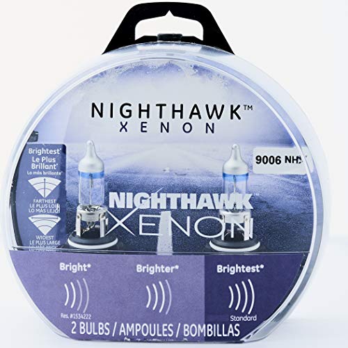 GE Lighting 9006 NHX/BP2 Nighthawk Xenon Halogen Automotive Replacement Bulb, 2-Pack