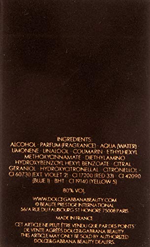 Dolcé & Gabbaná Inténso Còlogne For Men1.3 Oz Eau De Parfum Spray #TOP2