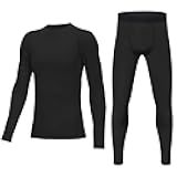 Youth Boys' Compression Leggings Athletic Shirt Tights Top Base Layer Set Sports Youth for Kids