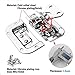 GBGS 8 Pack Recessed Road Case Latch,Spring Loaded Butterfly Twist Latch for Flight Case,PA DJ Rack Equipment,3-1/8