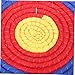 Parliky Handmade Grass Archery Target Outdoor Recreation Supplies for Practice Bright Color for Enhanced Visibility