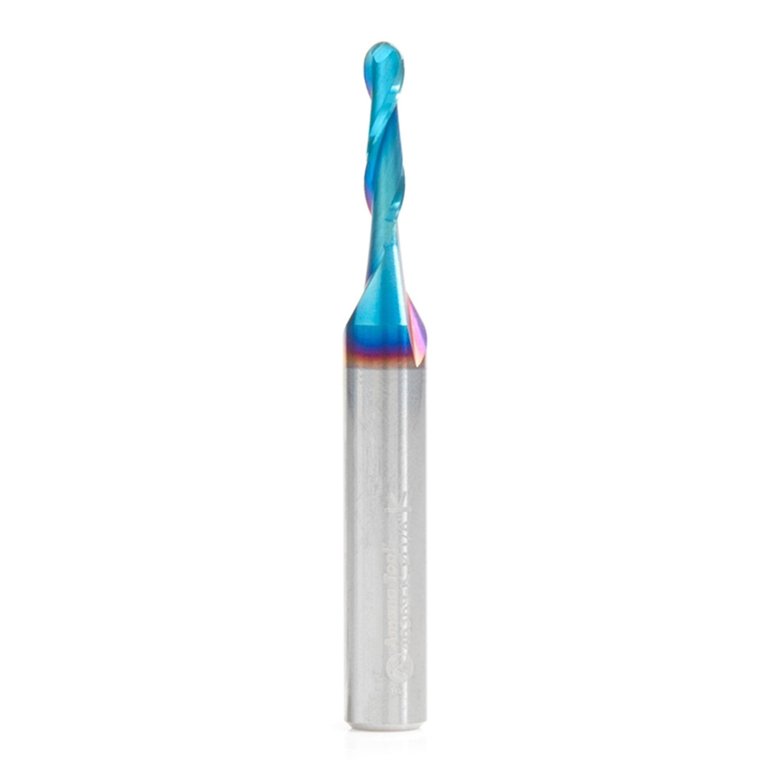 Amana Tool - 46369-K Solid Carbide Spektra Extreme Tool Life Coated Up-Cut Ball Nose Spira
