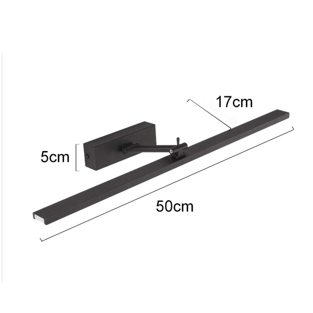 LED-Spiegel-Frontleuchte, Badezimmer-Wandlampe, minimalistisches Make-up-Licht, Moderne Wippspiegel-Schrank-Spiegellampe, einfache Installation, Spiegel-Wandlaterne für Innen-Badezimmerspiegel