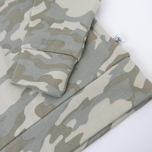 HonestBaby Light Weight Hoodie & Sweatpant Set 100% Organic Cotton for Toddler, Baby Boys, Girls3