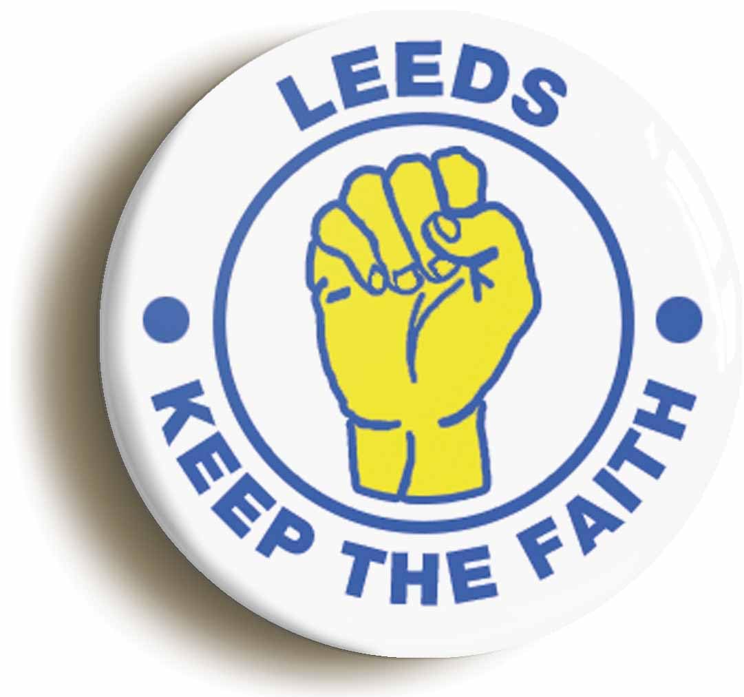 Leeds Keep The Faith Northern Soul Fridge Magnet (Circular 2inch / 50mm Diameter)