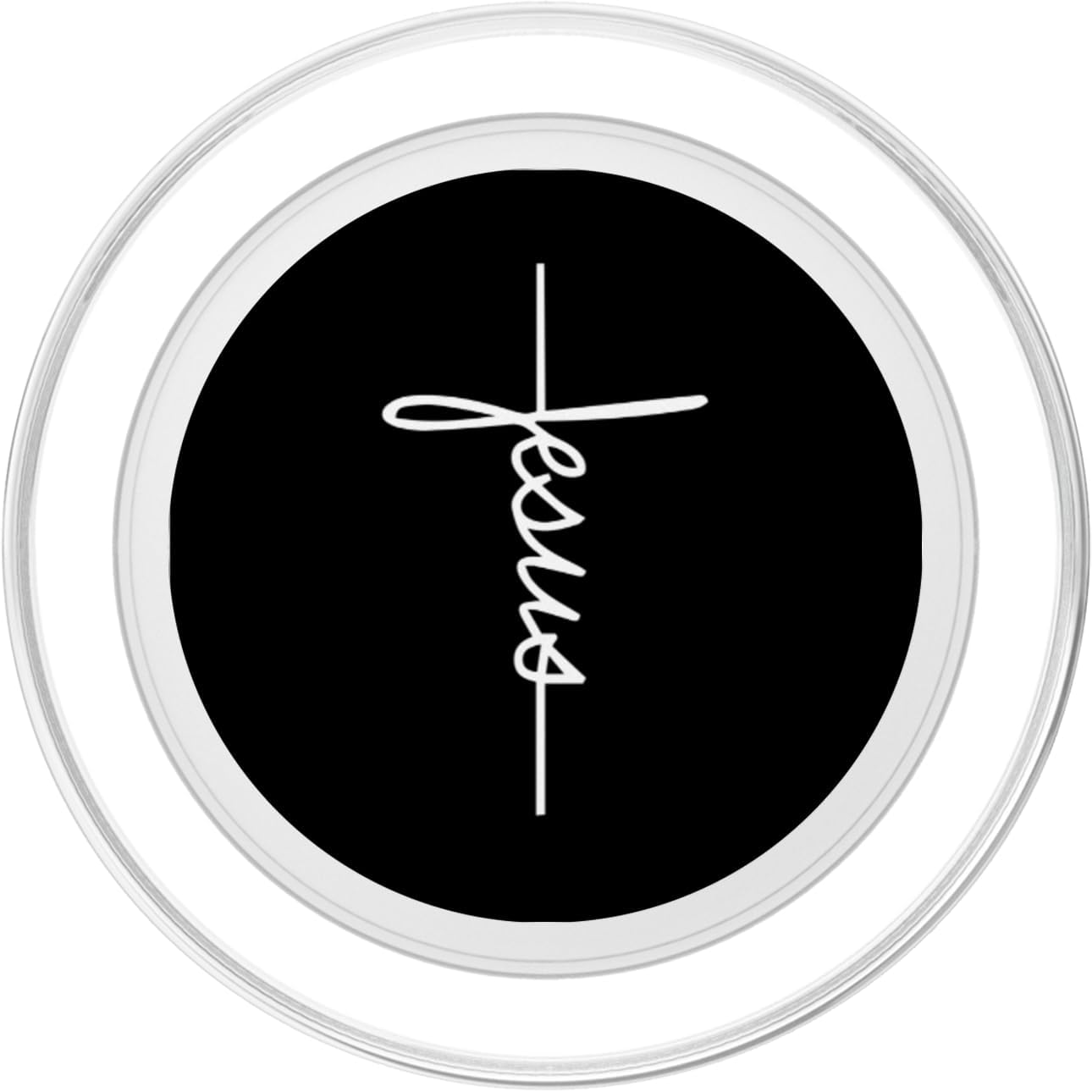 Christian Gift Idea Jesus Cross Faith Bible Phone Socket PopSockets PopGrip for MagSafe