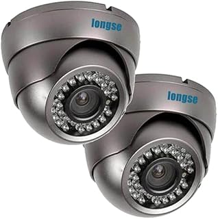 2 Monitor Camera Indoor/Outdoor Monitor Clear Night Vision 2 MP Weatherproof Metal Body