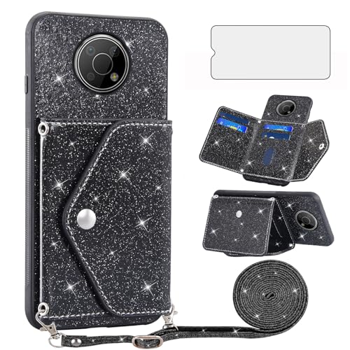 Étui Nokia G300 5G avec protection écran en verre pour éviter les rayures