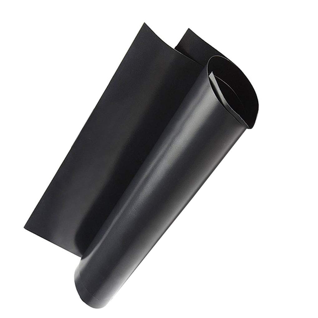 10 Set 2 Stück Antihaft-Grill-Pad Barbecue Backpad Wiederverwendbare Kochplatte Party Grillmatte Schwarz 2 Stück