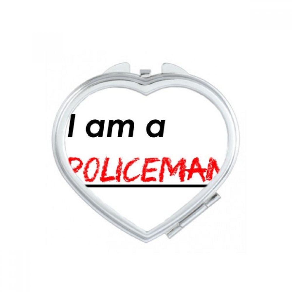 Miroir compact Professeur de Coeur de poche portable maquillage mignon