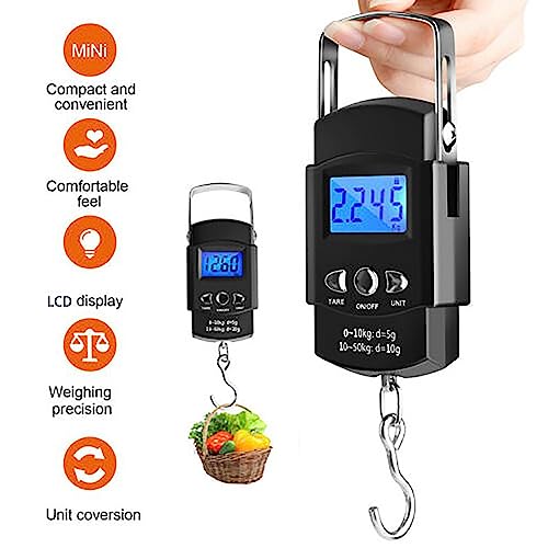 Moniss Alicate de pesca para a de peixe digital portátil, alicate de pesca, removedor de anzol, kit