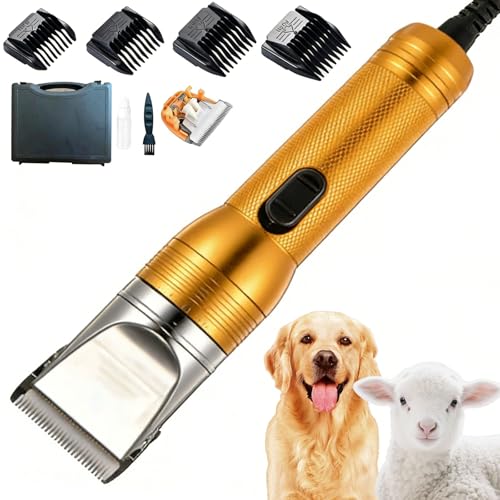 Tondeuse de toilettage pour chiens robuste contre les poils denses
