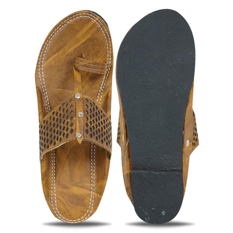 Image of DFR Ethnic Rajasthani Slippers for Men