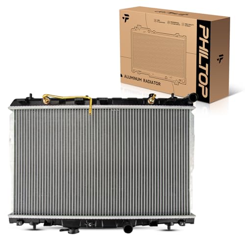 Image of PHILTOP Car Radiators Compatible with 2001-2006 Elantr-, 2003-2008 Tiburon CU2387