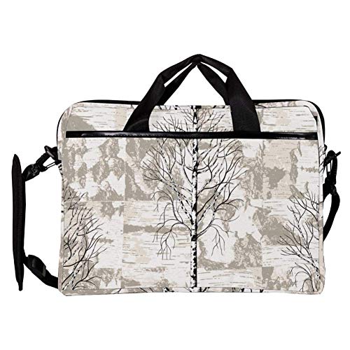 Bandolera para portátil Abstract Canoa Birch que evita golpes de 14 a 15 3