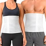 STEXFIT Fascia Post Parto Regolabile con Chiusura a Strappo, Pancera Post Operatoria, Fascia Post Cesareo, Fascia Addominale Post Operatoria Modellante Traspirante (Taglia 5)