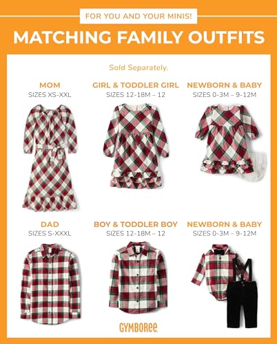 Gymboree,And Newborn Long Sleeve Dresses,Holiday Plaid,6-9 Months #TOP16