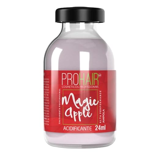 Ampola Mágica APPLE 24 ML Prohair - Hidratação e Reparação Profunda para Cabelos