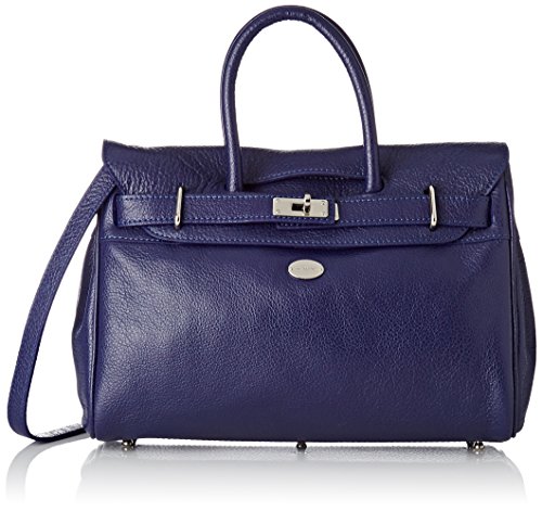 MAC DOUGLAS Femme- Sac porte main- PYLA-BUNI, Bleu (97CO), 12.5x25x34.5 cm Cover