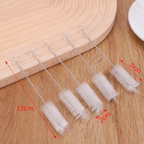 Image of 10 PCS Teapot Spout Brush Long Straw Cleaners Pipe Tube Brush Drinking Straw Cleaner Kit Test Tube Brushes for Cleaning Spout
