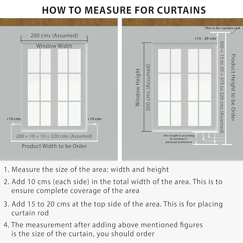 Image of HIPPO 160 GSM Outdoor Sun Blocking Balcony Eyelet /Grommet Curtains Sun & UV Protection, Light Filtering 4.5FTX9FT Long Door Curtain (Camouflage-Green)