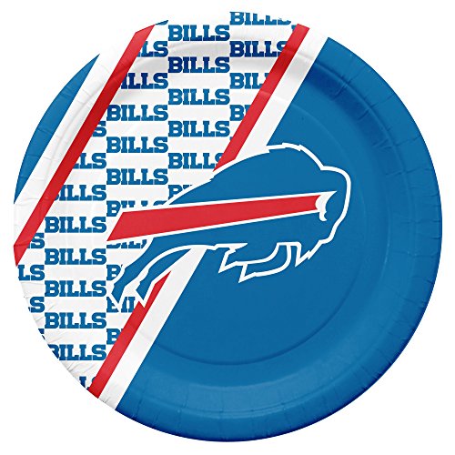 NFL Buffalo Bills Disposable Paper Plate (20-Pack)