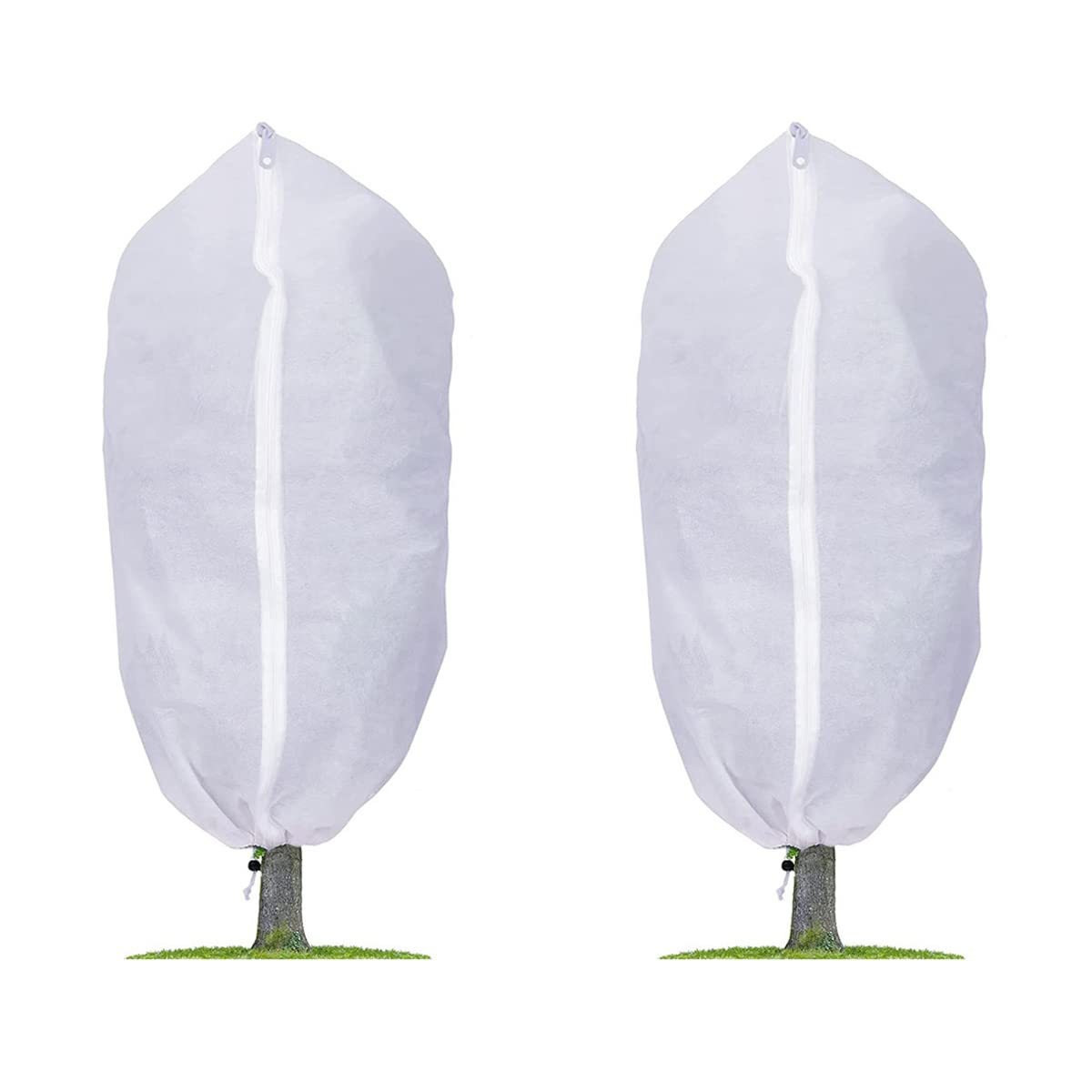 Funda para Plantas para Invierno, Reutilizable ProteccióN de Invierno para Plantas, Traspirables Cubierta Protectora Plantas con CordóN y Cerradura, para La ProteccióN de Plantas Contr(Size:280*300cm)