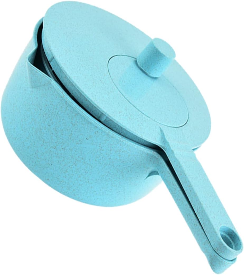 STOBAZA Commercial Salad Spinner Hand Crank Drain Basket Vegetable Washer Detachable Parts Kitchen Tool Random Color