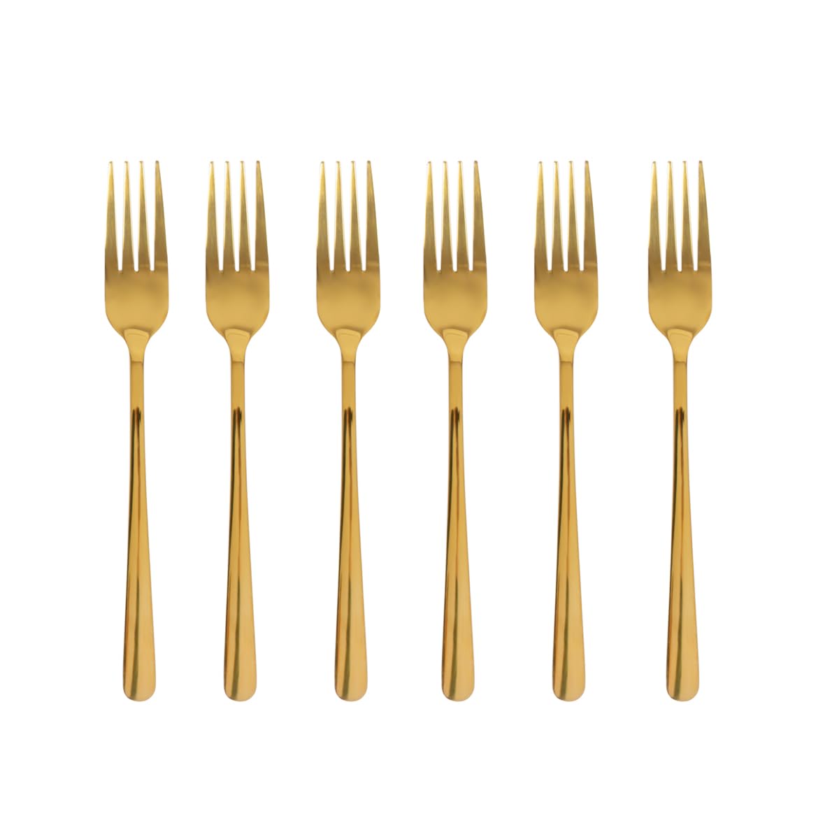 HOMLA Lugano Ménagère 24 pièces en acier inoxydable - Couverts élégants avec couteau, fourchette, cuillère, cuillères à café - Couverts de table pour maison, événement, restaurant - Set pour 6