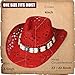 Wildarms Western Cowboy Hat for Women Men Wide Brim Woven Straw Cowboy Hat for Men Cowgirl Sun Beach Hat Decorative Bands Red